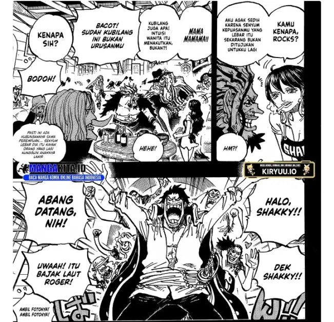 Ilustrasi manga One Piece Chapter 1158. [Int]